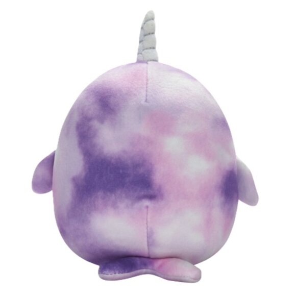 Squishmallows Original - Nabila the Purple Tie-dye Narwhal w/Sleepy Eyes - 8 In - Picture 3 of 3